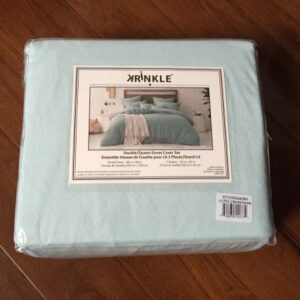 Krinkle Duvet Cover Set queen