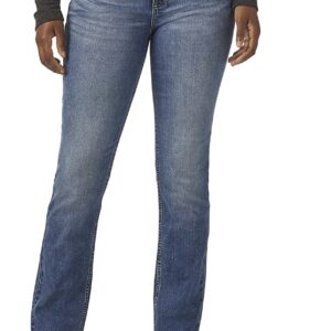 Riders by Lee Indigo Womens Midrise Straight Leg Jean(12 P)