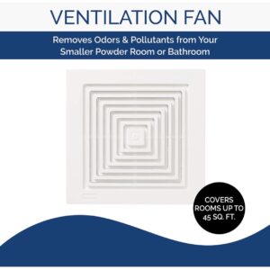 Ventilation Fan White Grille (size- 9×9 1/4)