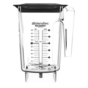 Blendtec WildSide+ 3 Quart Jar (90 oz), BPA-free, Clear