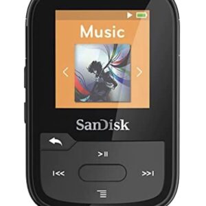 SanDisk 16GB MP3 Player Bluetooth, LCD Screen, FM Radio