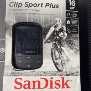 SanDisk 16GB MP3 Player Bluetooth, LCD Screen, FM Radio