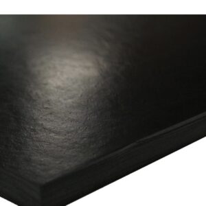 SBR (Styrene Butadiene Rubber) Sheet, 60 Shore A, Black, Smooth Finish, No Backing, 0.125″ Thickness, 12″ Width, 12″ Length