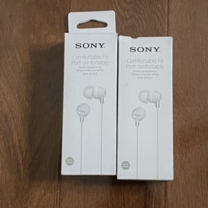 Sony In-Ear Headphones (White) no mic