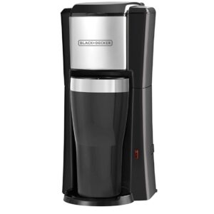 BLACK+DECKER Single Serve Coffee Maker, Travel Mug (16oz)