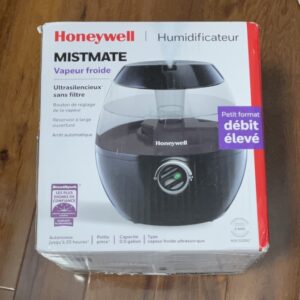 Honeywell Ultrasonic Cool Mist Humidifier, Black