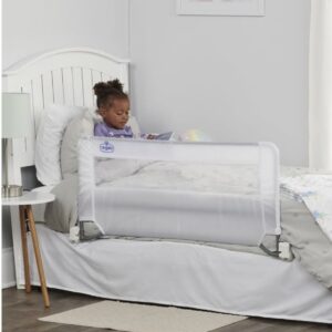 Regalo Swing Down Bed Rail Guard, with Reinforced Anchor Safety System