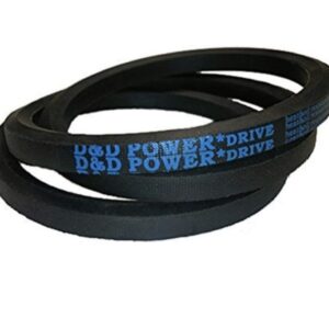 D&D PowerDrive CC153 John Deere Replacement Belt, cc, 1 -Band, 159.4″ Length, Rubber