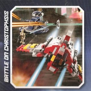 LEGO Star Wars Brickmaster hardcover , 240 bricks, makes 8 exclusive LEGO models