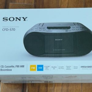 Sony CD Cassette Radio CFD-S70 B