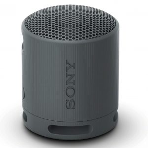 Sony SRS-XB100 Wireless Bluetooth Portable Lightweight Super-Compact Travel Speaker, Extra-Durable IP67 Waterproof & Dustproof, 16 Hour Battery, Versatile Strap, and Hands-Free Calling