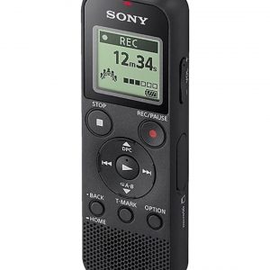 Sony ICD-PX370 Mono Digital Voice Recorder with Built-In USB Voice Recorder,black , 4 GB