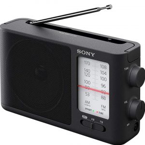 Sony ICF-506 Analog Tuning Portable FM/AM Radio, Black 2.14 lb